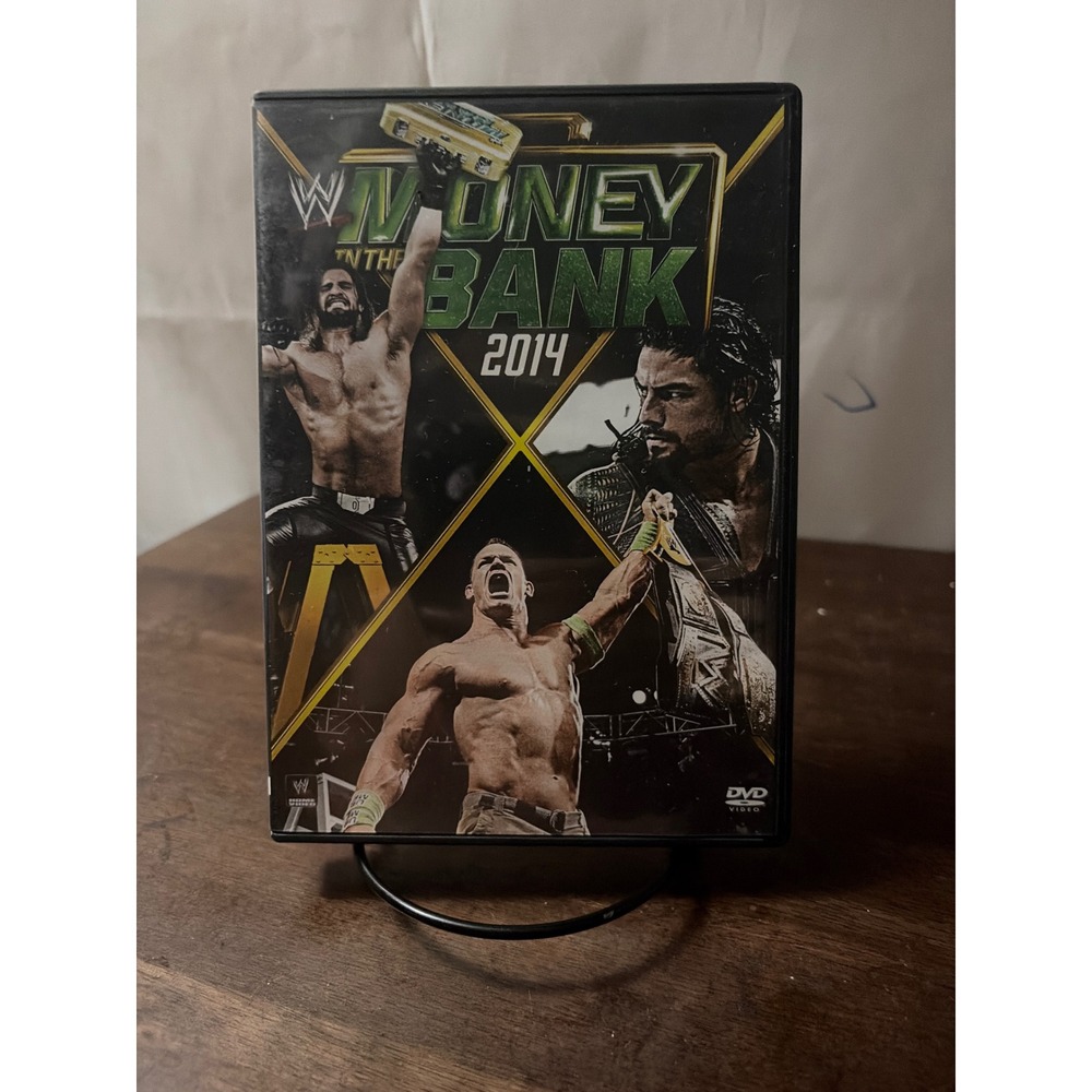 WWE Money in the Bank 2014 DVD Wrestling John Cena Seth Rollins Excellent